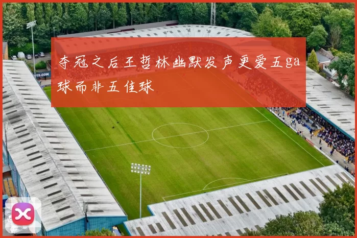 夺冠之后王哲林幽默发声更爱五ga球而非五佳球